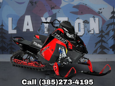 2026 Polaris® Patriot Boost RMK Khaos 155 Indy Red / Gloss Black