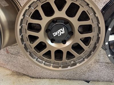 Dirty Life Dark Bronze 17x9 . Brand new set of 4 wheels.