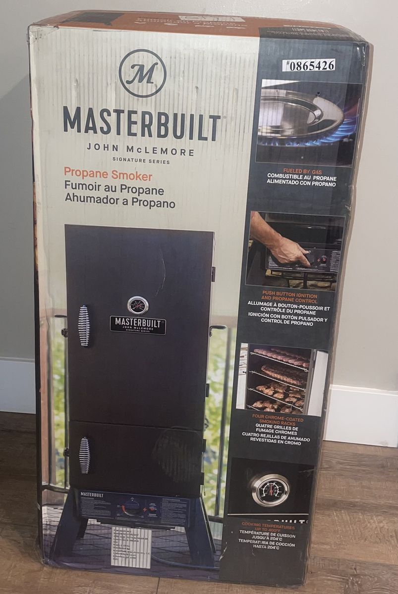 NEW Masterbuilt John McLemore Signature Series Gas Smoker