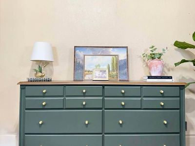 Modern Boho Chic 6 Drawer Dresser | Boho 6 Drawer Chest | Modern Dresser #5