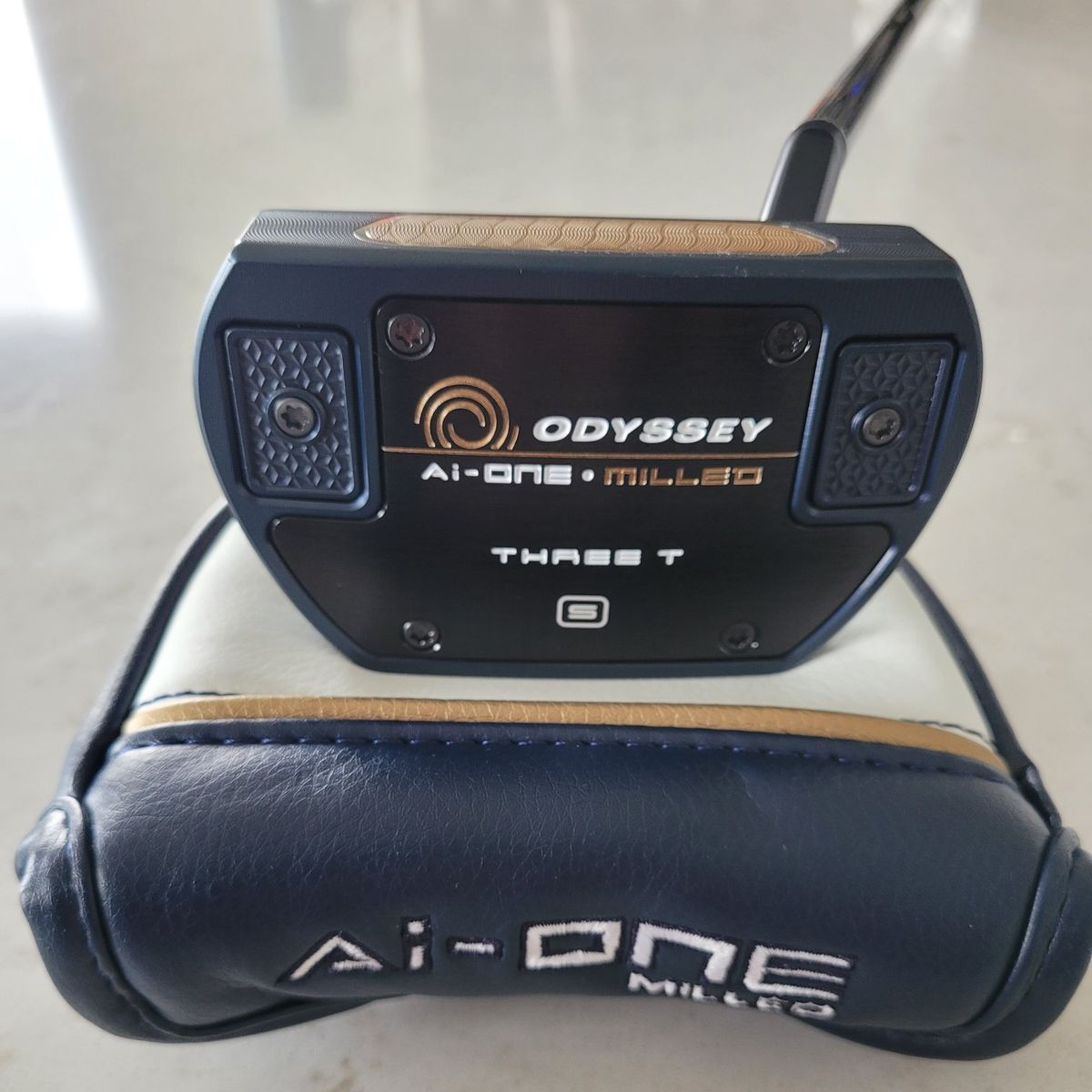 NEW-Odyssey Ai-One Milled Three T S Putter 35in