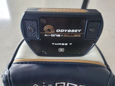 NEW-Odyssey Ai-One Milled Three T S Putter 35in