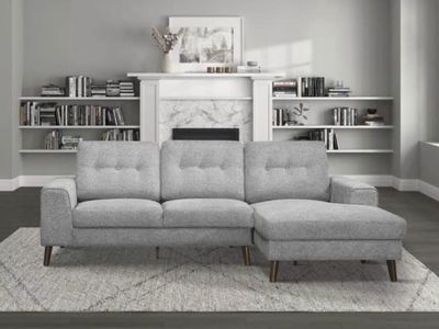 BRAND NEW 99’’ SMALL GREY SECTIONAL!! CAN DELIVER