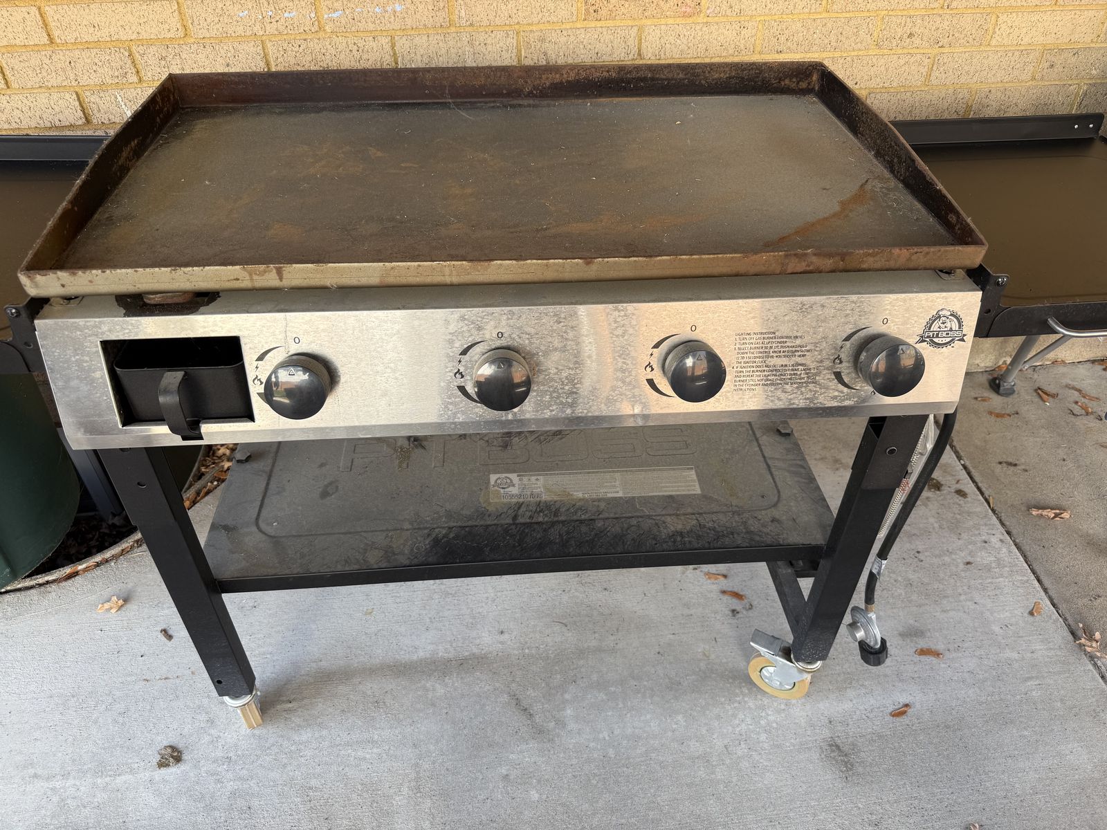 Pit Boss Flat Top Grill With Cover
