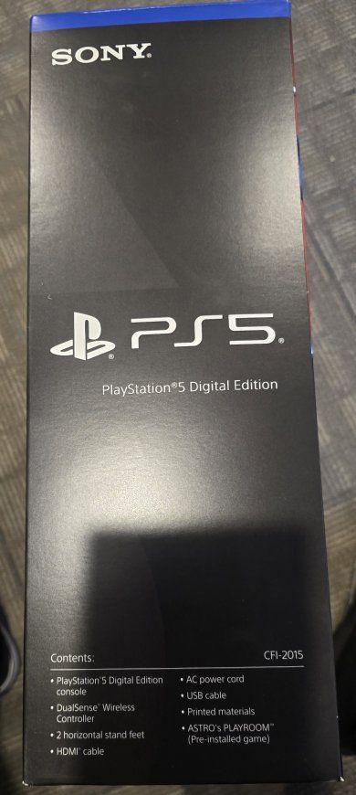 PS5 Digital Edition New in box