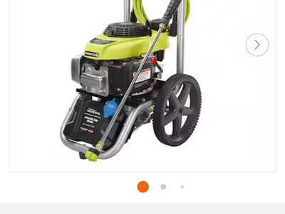 300p psi 2.3 GPM Honda Gas pressure washer (not starting)