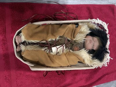 Ashton Drake Galleries Precious Papoose Doll
