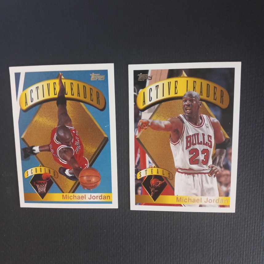 1995-96 T0PPS JORDAN 2 MINT CARDS