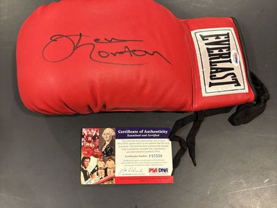 Ken Norton Signed Boxing Glove PSA