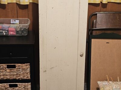 Antique door cabinet