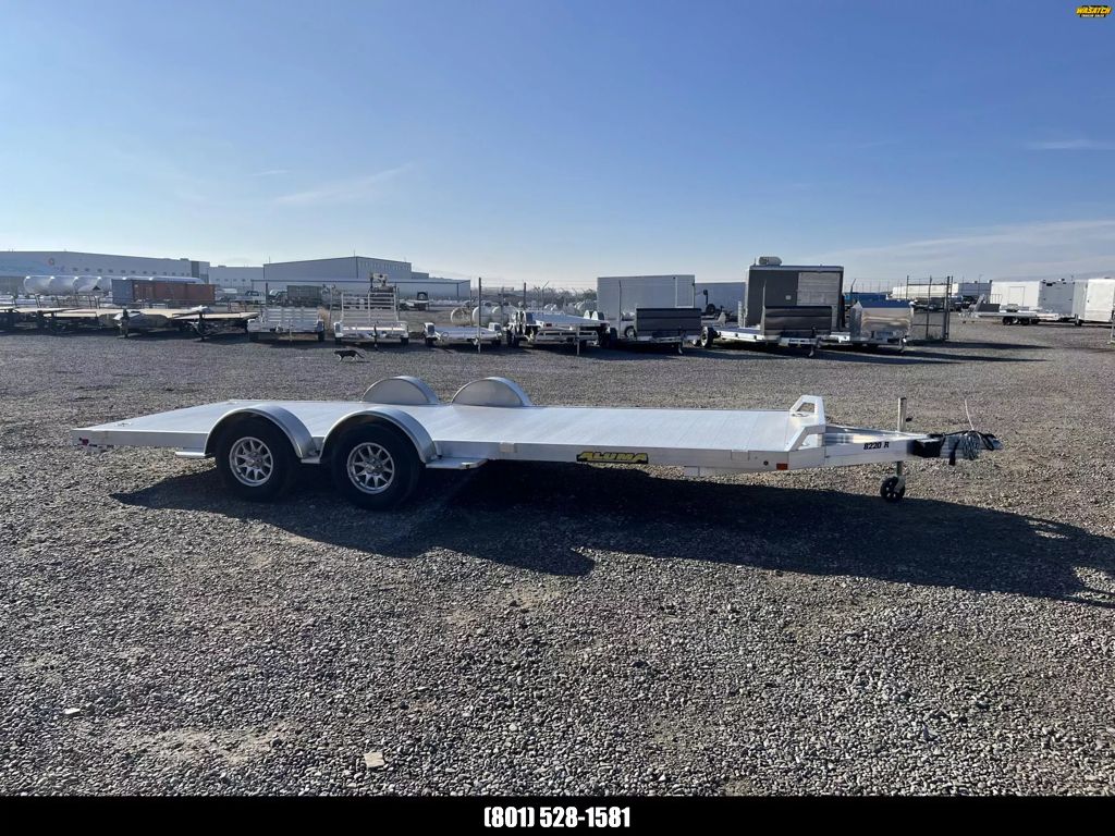 2026 Aluma 7x20 8220TA Aluminum Flatbed Carhauler