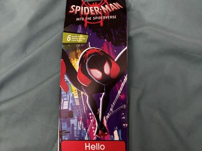 Spider-Man Into The Spider-Verse Miles Morales Stickers 6 Sheets New