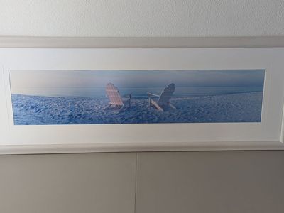 steve vaughn hand signed professionally matted and framed panoramic print 1993