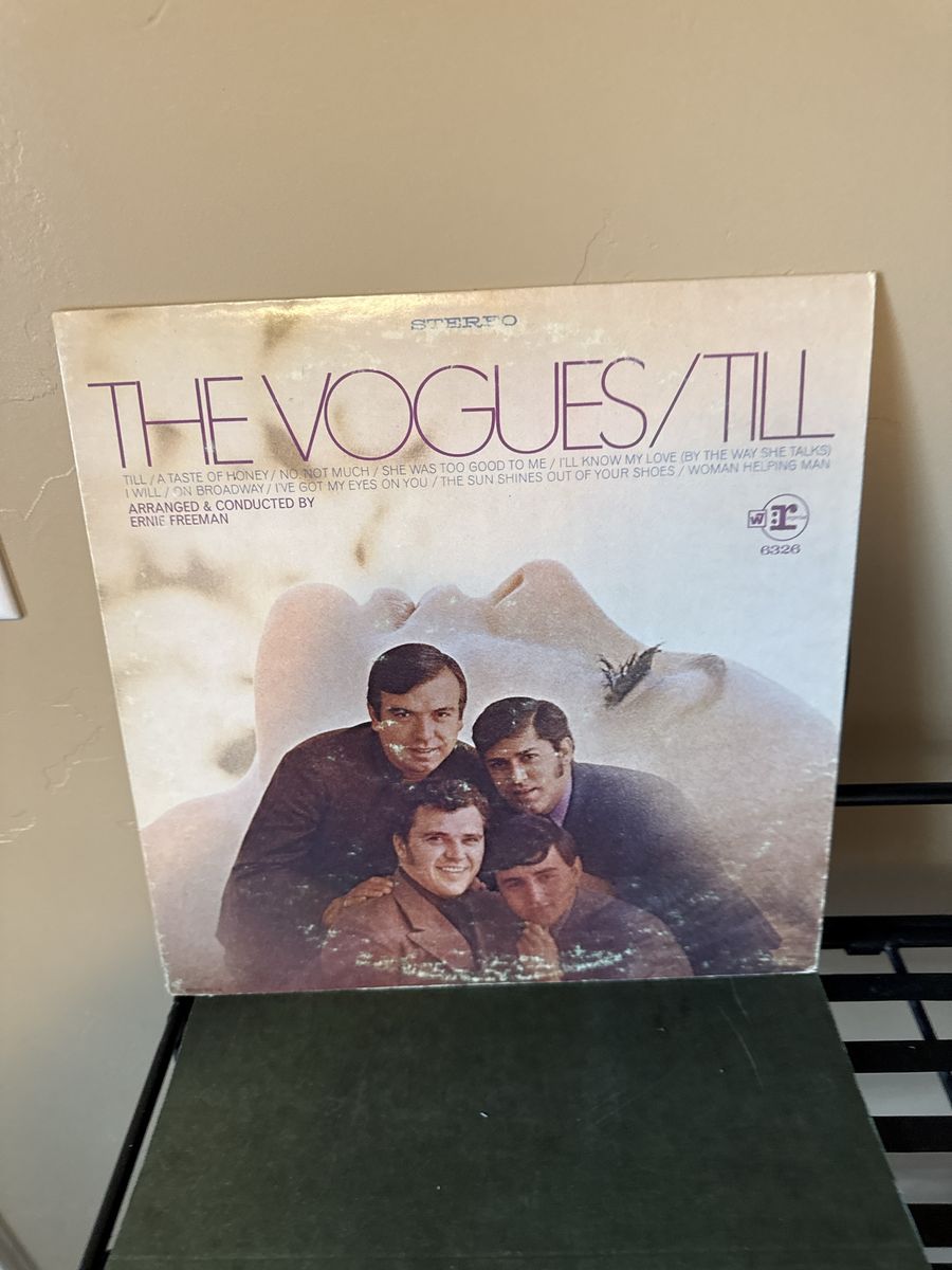 The Vogues - Till Stereo Vinyl LP Record (Reprise Records RS 6326)