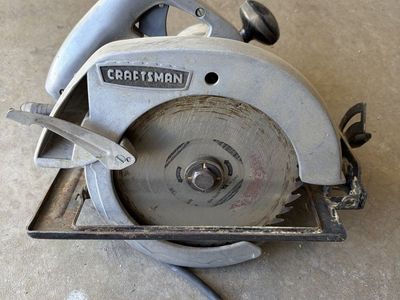 Vintage Craftsman 7” circular saw