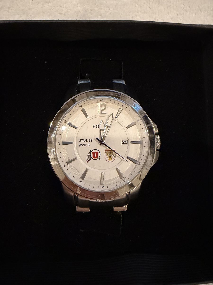 Fossil University of Utah WVU Liberty Bowl Watch