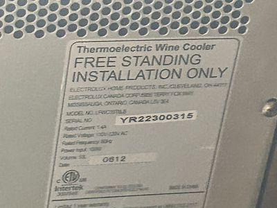 Ivation 12 Bottle Thermoelectric Wine Cooler $210