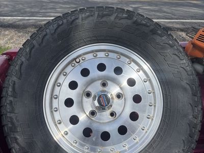 5x4.75 wheels and tires Chevy s10 blazer