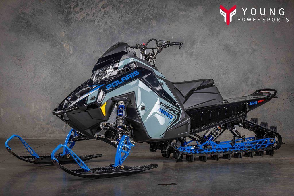2026 Polaris® 850 PRO RMK 165 Hemlock Blue / Black / Velocity Blue