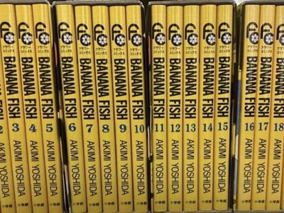 Banana Fish Manga Complete Box Set Vol 1-20 Japanese Version by Akimi Yoshida - Shojo Comic