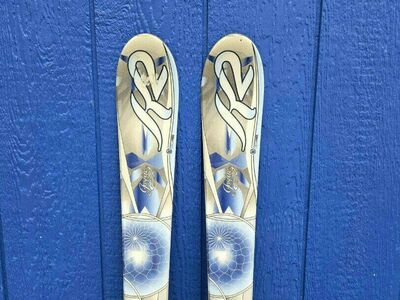 K2 163 cm Women's Skis Marker Adjustable Bindings