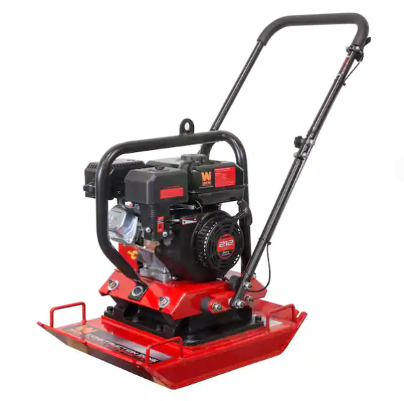 WEN 56035T 7HP 4500 Pound Compaction Force Plate Compactor
