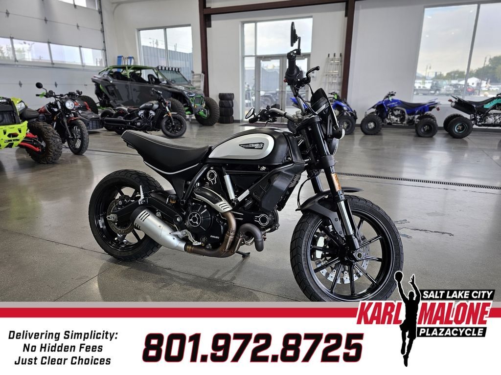 2023 Ducati Scrambler Icon Dark Matt Black