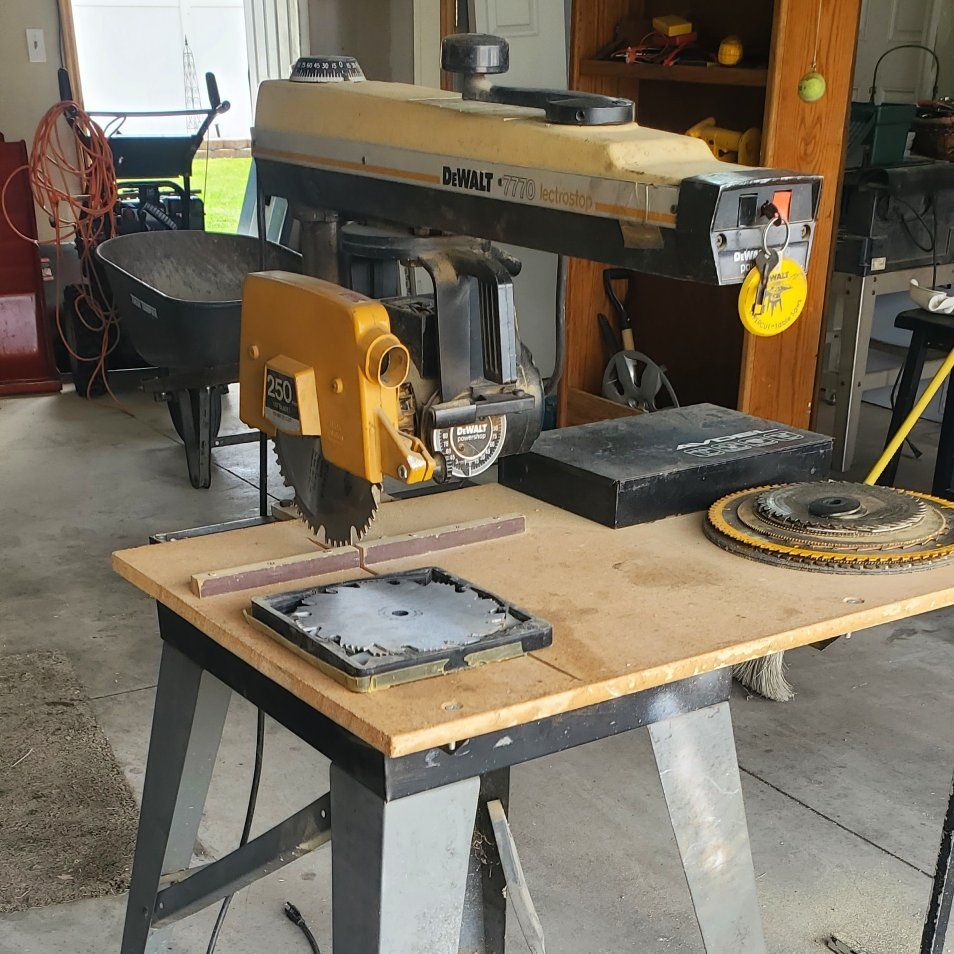 DeWalt 10" Radial Arm Saw $60 obo