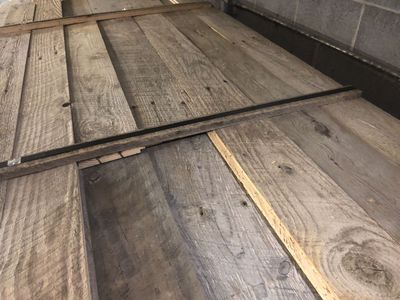 Reclaimed Barn Wood 5/8" Lap Siding Approx. 97 sqft (Lot 12)