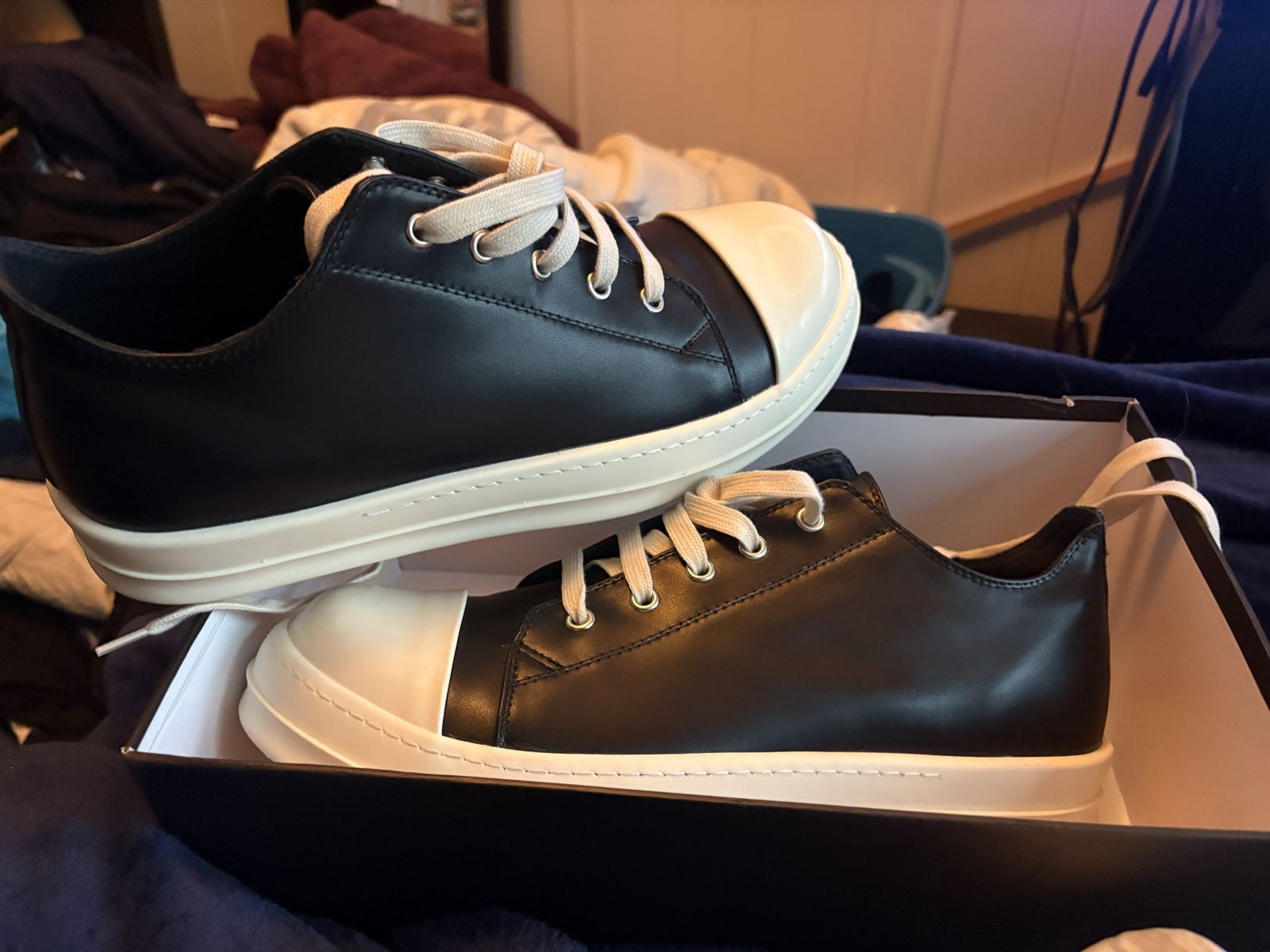 Brand new rick owens drkshdw ramone lows