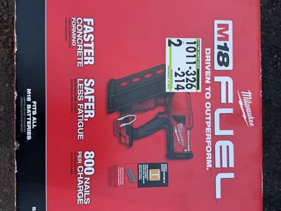 Milwaukee M18 FUEL 18V Brushless Cordless Duplex Nailer (Tool Only)