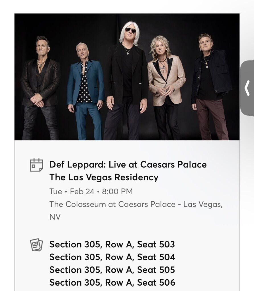 Def Leppard Tickets