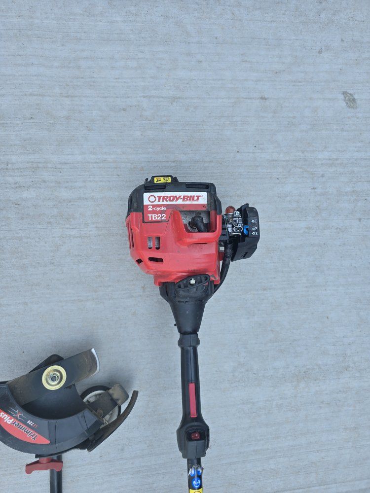 Troy-Bilt TB22 2-Cycle Gas String TrimmerPlus Attachment Capable Weed Eater Red/Black