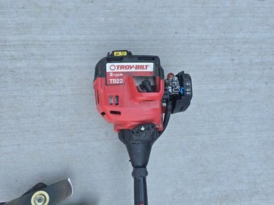 Troy-Bilt TB22 2-Cycle Gas String TrimmerPlus Attachment Capable Weed Eater Red/Black