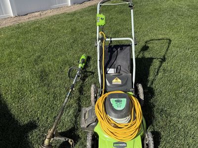 Electric Lawn Mower and Trimmer