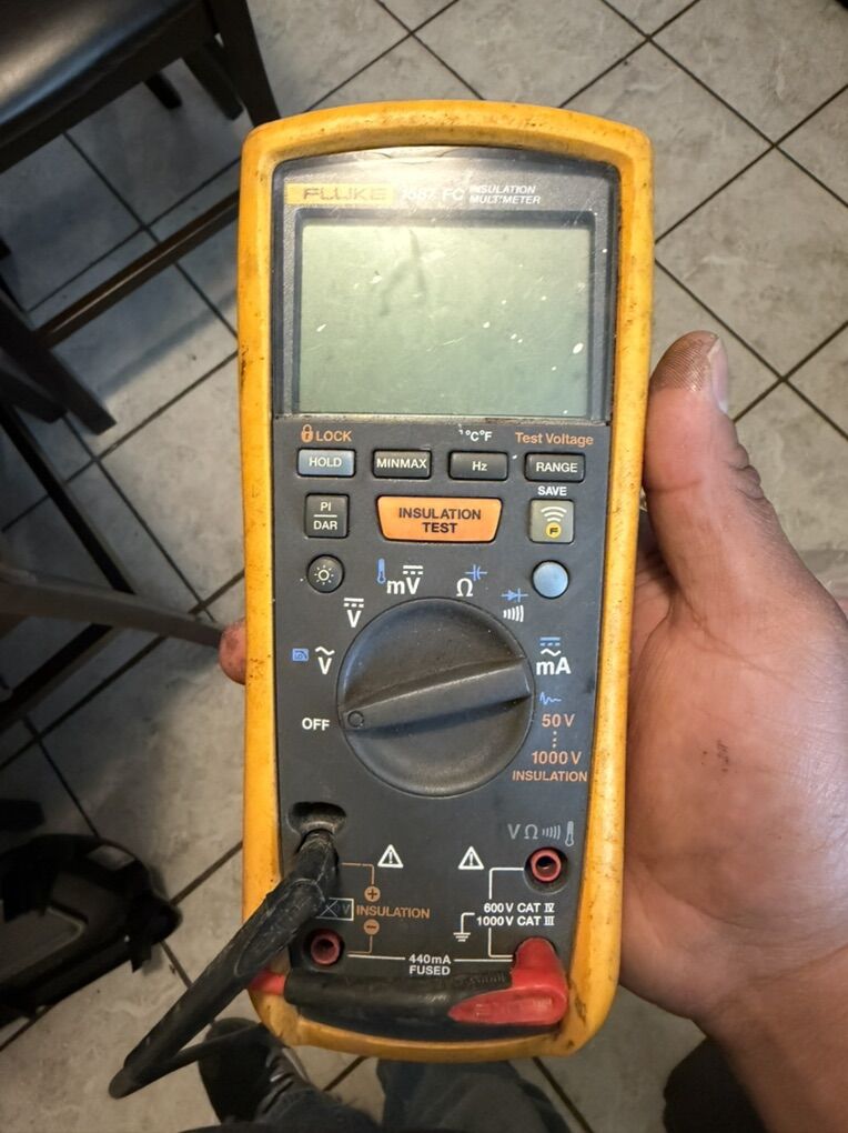 FLUKE INSULATION 1587 FC MULTIMETER