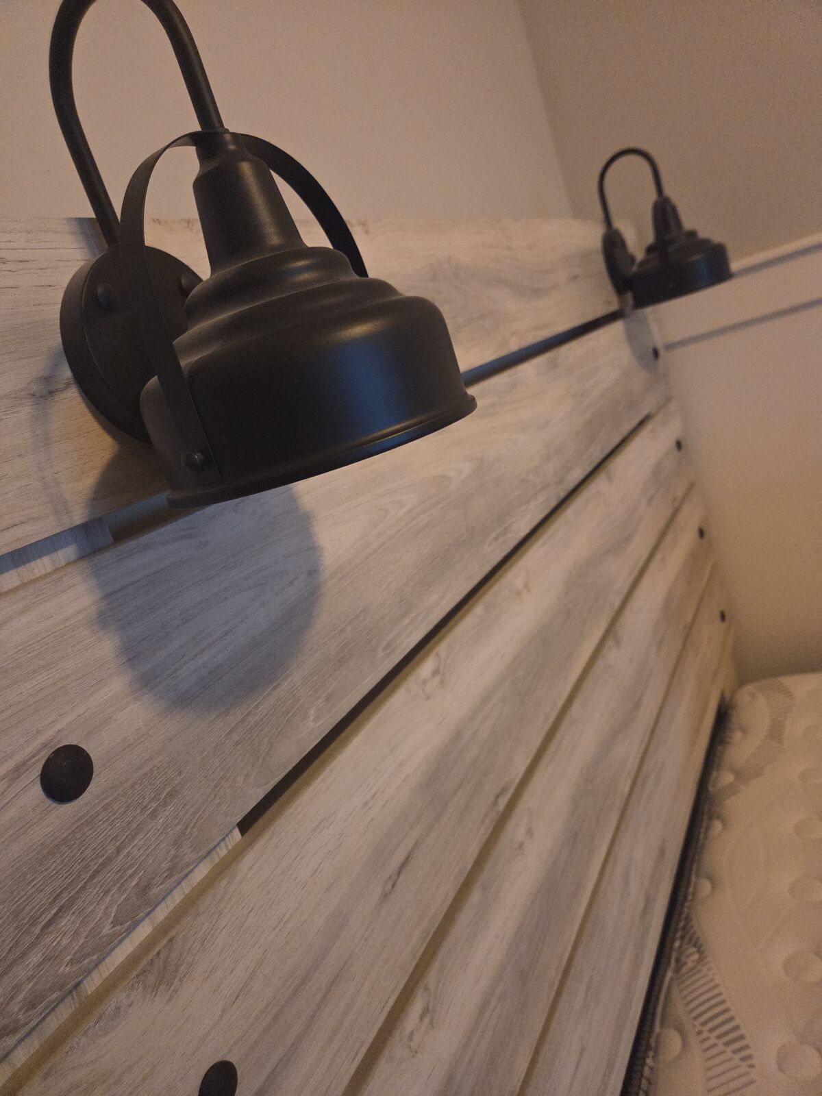 Queen bed frame and mattress