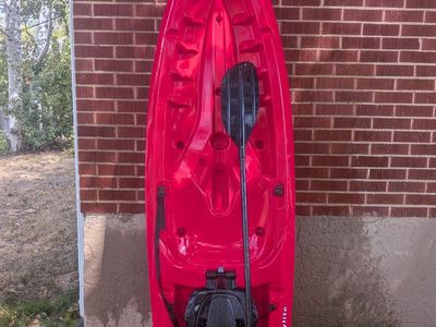 Lifetime Kayak with Paddle - Multiple Colors Available