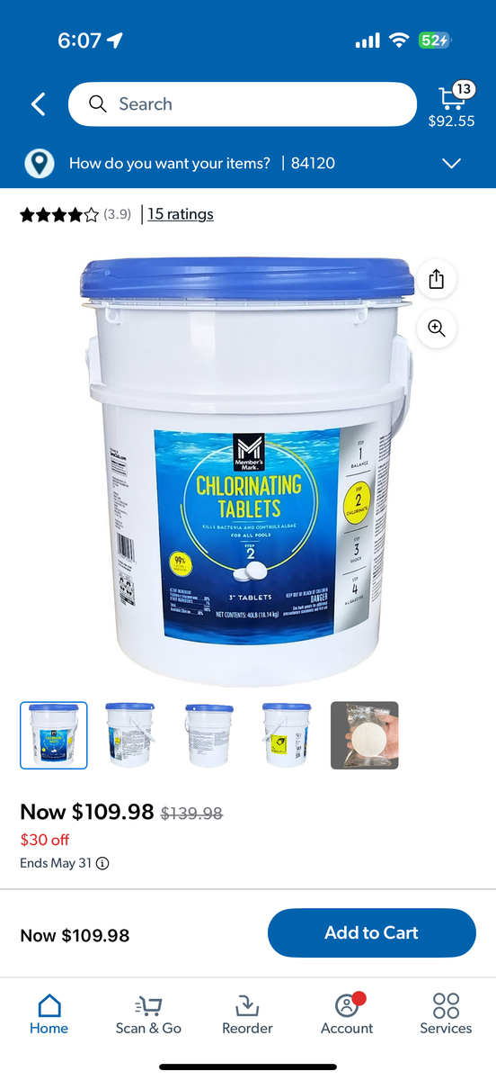 Chlorine Tablets