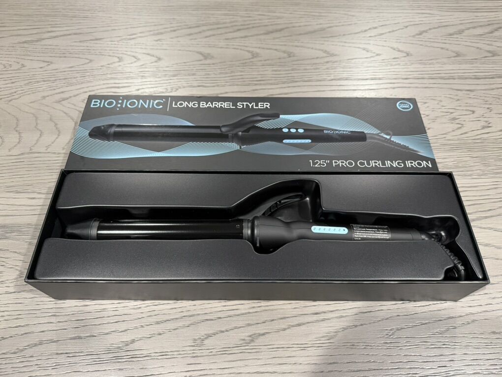 Bio Ionic Curling Iron 1.25