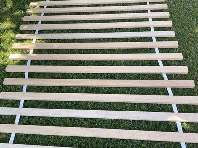 Wooden Bed Slats - Full Set