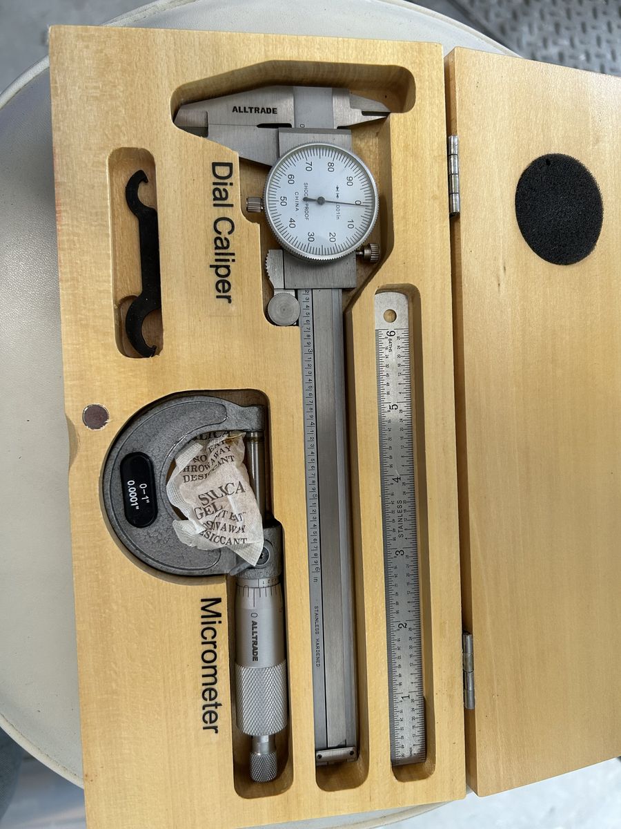 Alltrade Dial Caliper and Micrometer