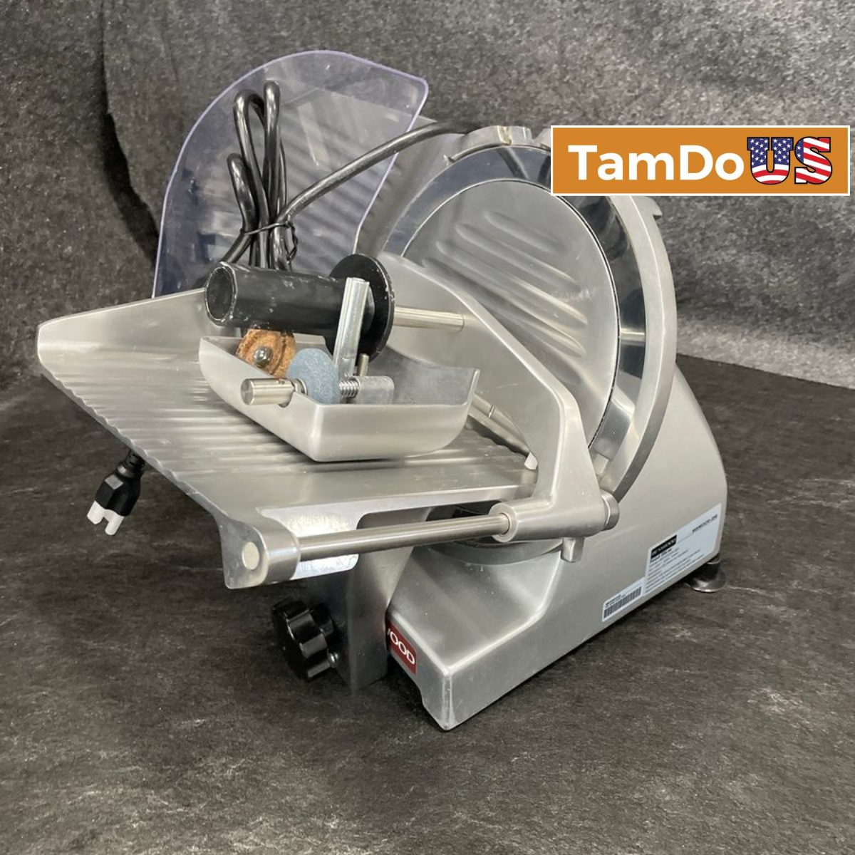 BESWOOD 250 10" Commercial Electric Food Meat Slicer Chromium Plated Blade 240W