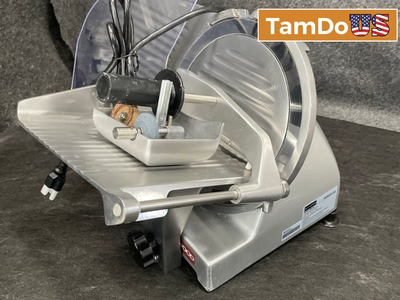 BESWOOD 250 10" Commercial Electric Food Meat Slicer Chromium Plated Blade 240W