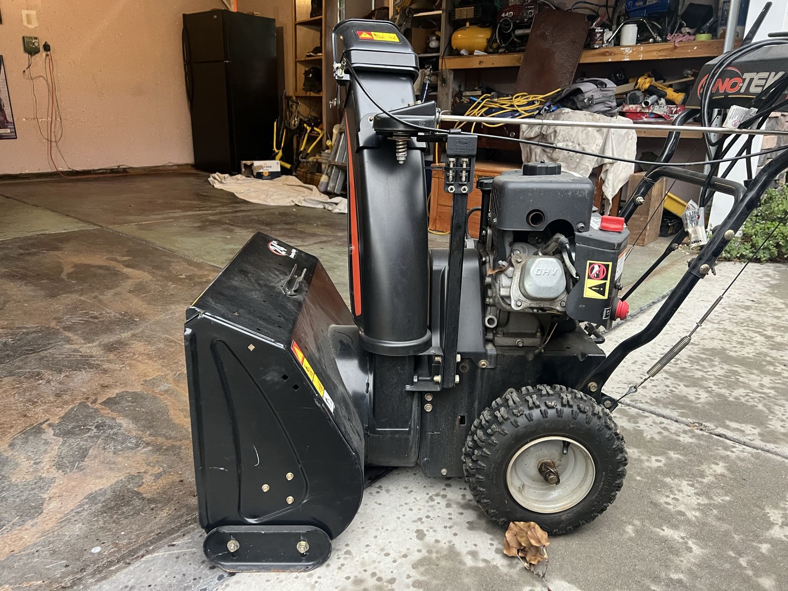 Sno-Tek 24” Two-Stage Snowblower — Electric Start