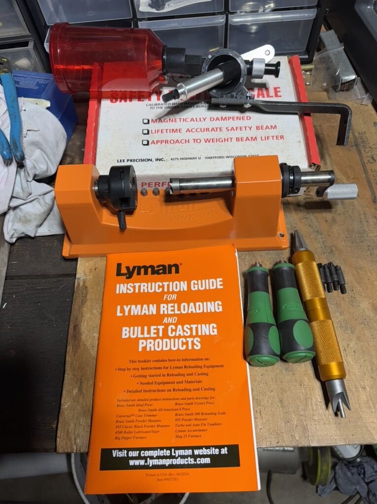 LymaN Case Trimmer And Lee scale