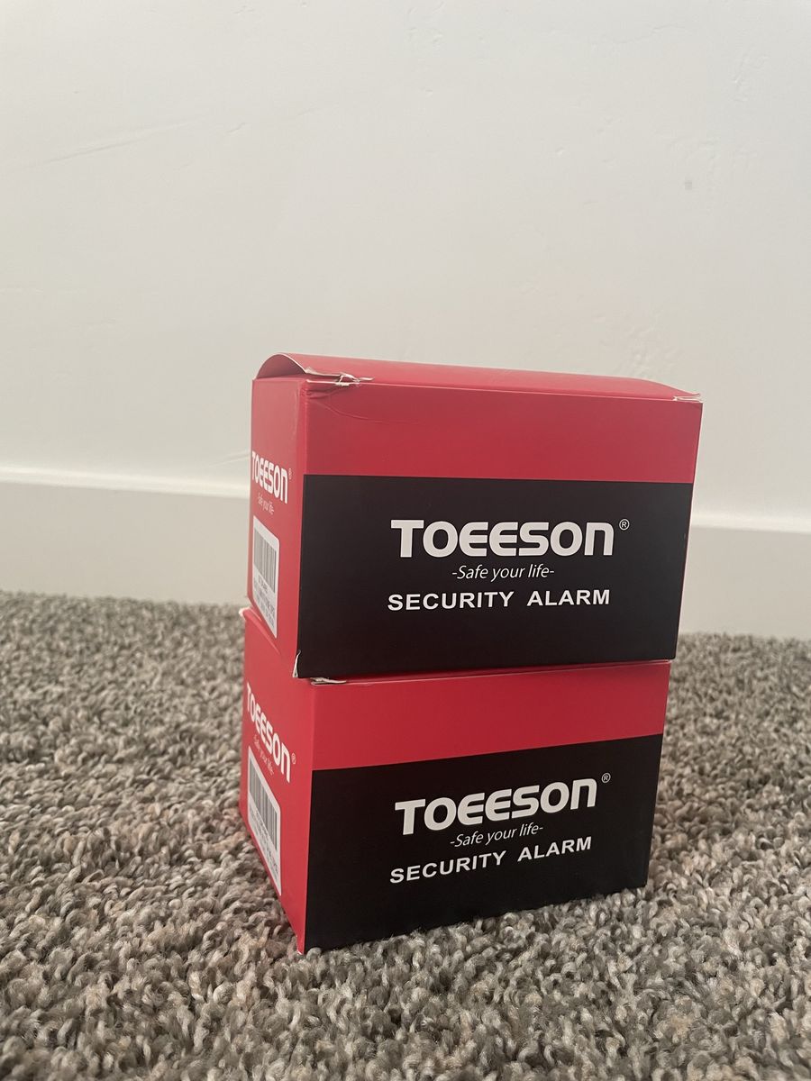 TOEESON Security Alarm System - Safe Your Life Wireless Home Safety Devices