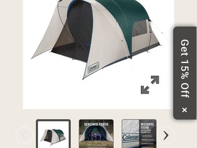 Coleman Tent