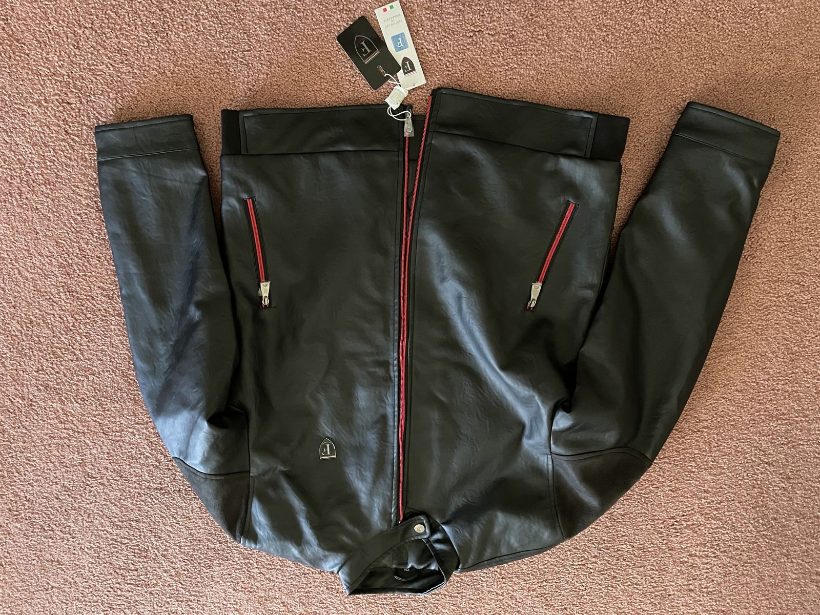 Ferrari F-Collections Soft Leather Bomber Jacket M2011S