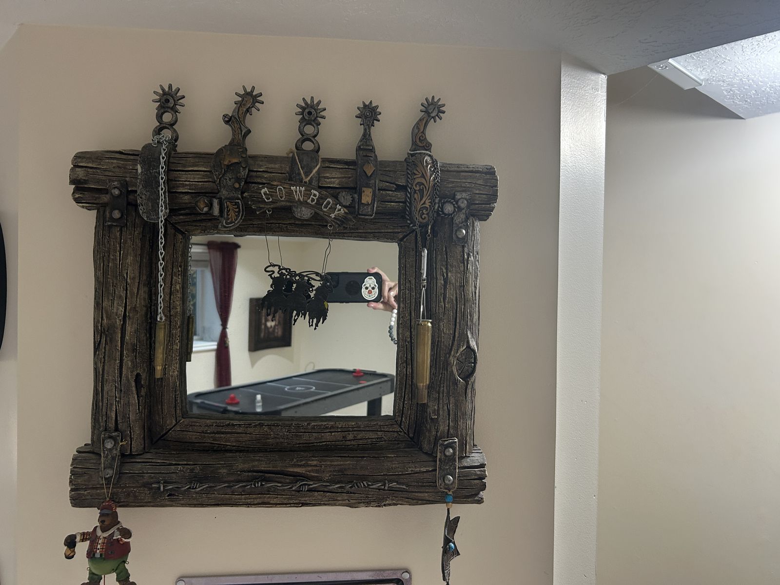 Cowboy Western Ornate Mirror